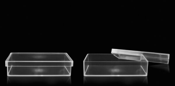 Clear rectangular container 40 ml