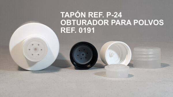 Tampa com vedação contra pó